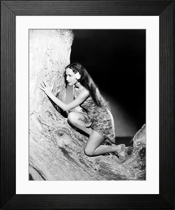 Framed Print : THE JUNGLE PRINCESS, Dorothy Lamour, 1936