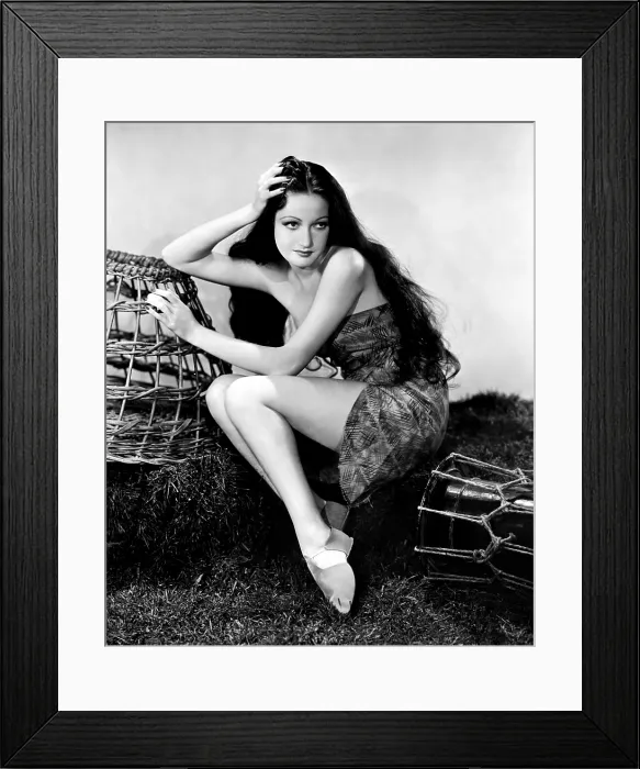 Framed Print : THE JUNGLE PRINCESS, Dorothy Lamour, 1936
