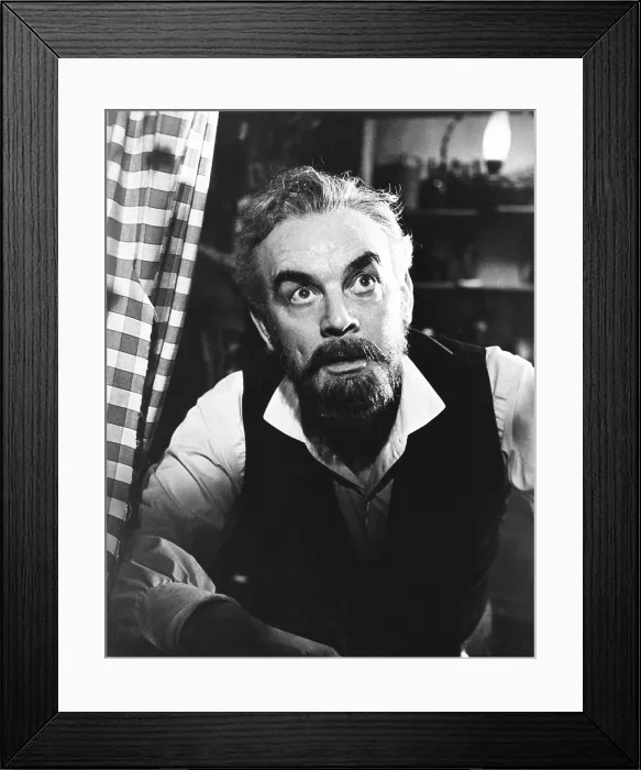 Framed Print : THE KISS OF THE VAMPIRE, Clifford Evans, 1963