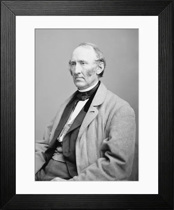 Framed Print : Wendell Phillips (1822-1884), American Abolitionist, was impatient with the slowness of Lincoln's emancipation policy