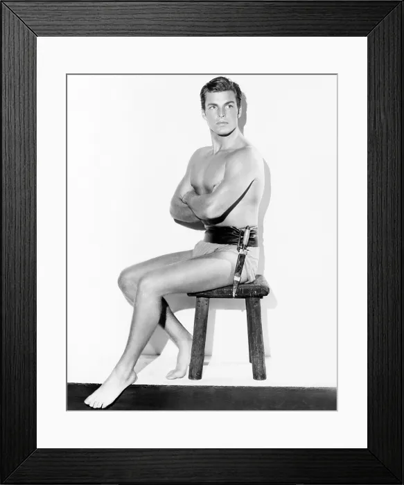 Framed Print : KING OF THE JUNGLE, Buster Crabbe, 1933