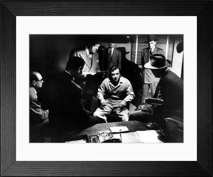 Framed Print : KANSAS CITY CONFIDENTIAL, John Payne, 1952