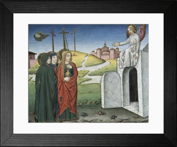 Framed Print : DE PREDIS, Cristoforo (1440-1486). Stories of Saint Joachim, Saint Anne, Virgin Mary, Jesus, the Baptist and the End of the World. 1476 Framed Print : DE PREDIS, Cristoforo (1440-1486). Stories of Saint Joachim, Saint Anne, Virgin Mary, Jesus, the Baptist and the End of the World. 1476