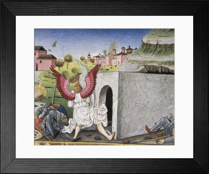 Framed Print : DE PREDIS, Cristoforo (1440-1486). Stories of Saint Joachim, Saint Anne, Virgin Mary, Jesus, the Baptist and the End of the World. 1476 Framed Print : DE PREDIS, Cristoforo (1440-1486). Stories of Saint Joachim, Saint Anne, Virgin Mary, Jesus, the Baptist and the End of the World. 1476