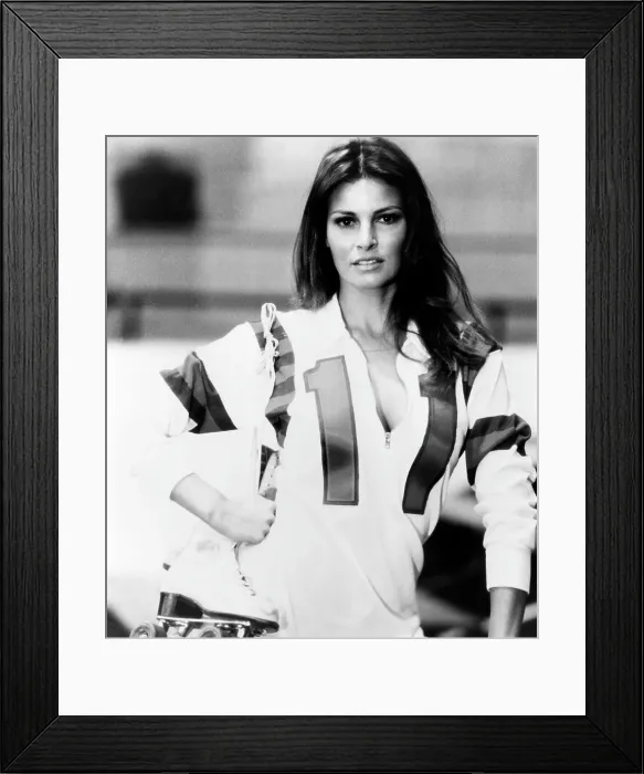 Framed Print : KANSAS CITY BOMBER, Raquel Welch, 1972