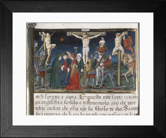 Framed Print : DE PREDIS, Cristoforo (1440-1486). Stories of Saint Joachim, Saint Anne, Virgin Mary, Jesus, the Baptist and the End of the World. 1476 Framed Print : DE PREDIS, Cristoforo (1440-1486). Stories of Saint Joachim, Saint Anne, Virgin Mary, Jesus, the Baptist and the End of the World. 1476
