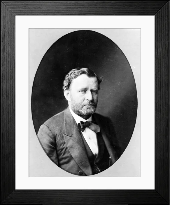 Framed Print : Ulysses S. Grant ca. 1870s Framed Print : Ulysses S. Grant ca. 1870s