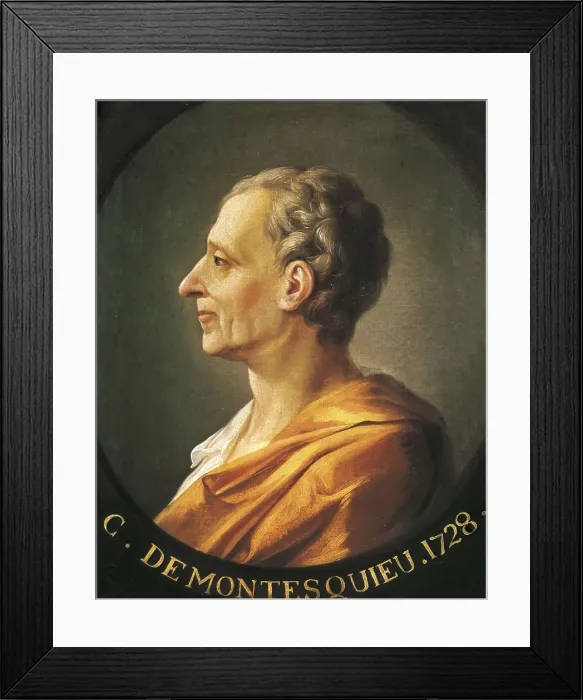 Framed Print : Montesquieu, Charles-Louis de Secondat, baron de la Brede et de (1689-1755). FRANCE. Versailles. National Museum of Versailles. AISA / Everett Collection**US SALES ONLY** Framed Print : Montesquieu, Charles-Louis de Secondat, baron de la Brede et de (1689-1755). FRANCE. Versailles. National Museum of Versailles. AISA / Everett Collection**US SALES ONLY**