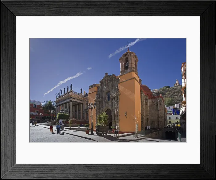 Framed Print : MEXICO. Guanajuato. San Diego Temple. Colonial baroque. RAGA / AISA / Everett Collection (189962)**US SALES ONLY**