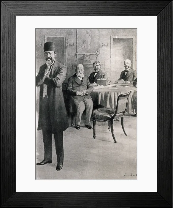 Framed Print : First Balkan War, 1912-1913. Treaty of London, 1913