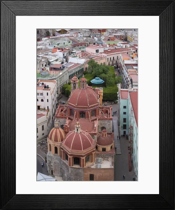 Framed Print : MEXICO. Guanajuato. San Diego Temple. Colonial baroque. RAGA / AISA / Everett Collection (189949)**US SALES ONLY**