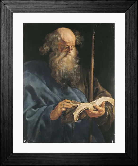 Framed Print : RUBENS, Peter Paul (1577-1640). Saint Thomas. 1610 - 1612. Flemish art. Oil on canvas. SPAIN. Madrid. Prado Museum. AISA / Everett Collection**US SALES ONLY** Framed Print : RUBENS, Peter Paul (1577-1640). Saint Thomas. 1610 - 1612. Flemish art. Oil on canvas. SPAIN. Madrid. Prado Museum. AISA / Everett Collection**US SALES ONLY**
