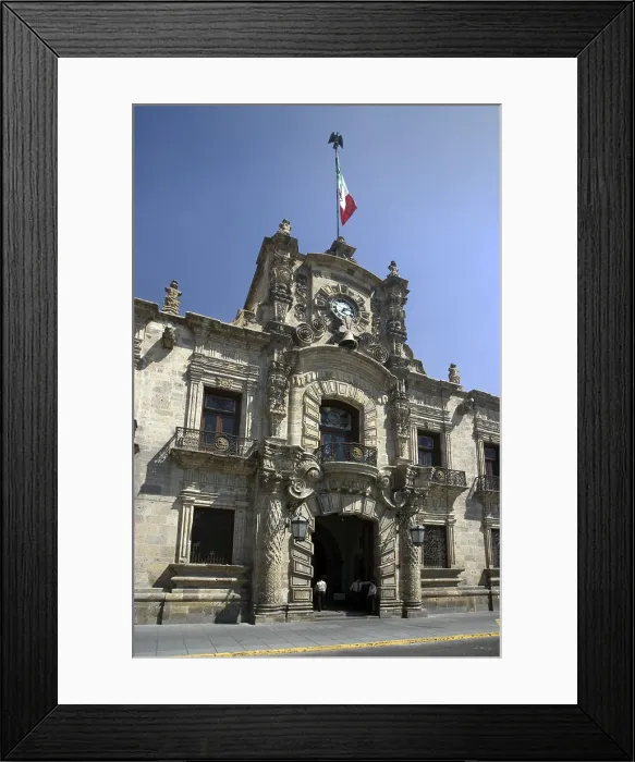 Framed Print : MEXICO. Guadalajara. Government Palace. Palace of Government. Colonial baroque. RAGA / AISA / Everett Collection (189982)**US SALES ONLY**