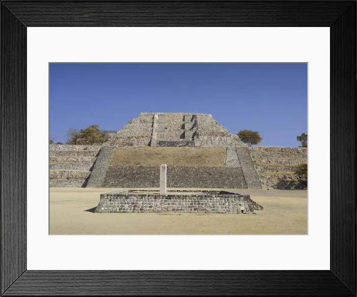 Framed Print : MEXICO. Xochicalco. Ceremonial Center. Pyramid. Teotihuacan culture. RAGA / AISA / Everett Collection (190015)**US SALES ONLY** Framed Print : MEXICO. Xochicalco. Ceremonial Center. Pyramid. Teotihuacan culture. RAGA / AISA / Everett Collection (190015)**US SALES ONLY**
