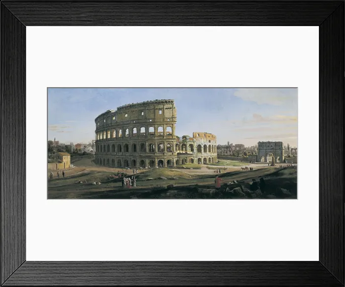 Framed Print : View of the Colosseum with the arch of Constantine. ca. 1716. Dutch school. Baroque art. Oil on canvas. ITALY. Turin. Galleria Sabauda (Sabauda Gallery) Framed Print : View of the Colosseum with the arch of Constantine. ca. 1716. Dutch school. Baroque art. Oil on canvas. ITALY. Turin. Galleria Sabauda (Sabauda Gallery)