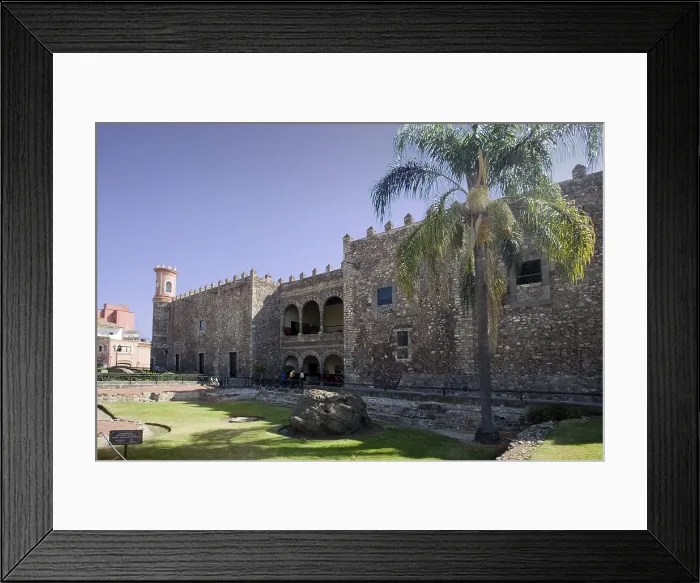 Framed Print : MEXICO. Cuernavaca. Cortes Palace. Near Cuernavaca City-Hernan Cortes Palace. RAGA / AISA / Everett Collection (190016)**US SALES ONLY**