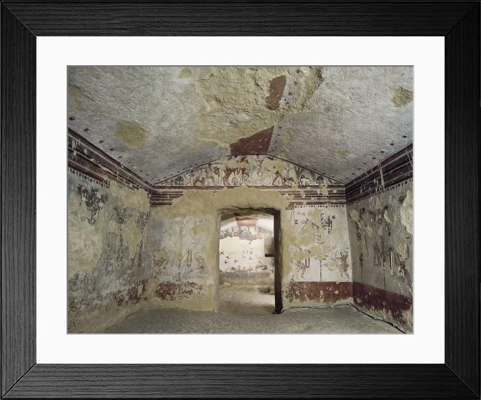 Framed Print : Tomb of Hunting and Fishing. ITALY. Tarquinia. Necropolis of Monterozzi. Tomb of Hunting and Fishing. Etruscan art. Fresco. AISA / Everett Collection**US SALES ONLY** Framed Print : Tomb of Hunting and Fishing. ITALY. Tarquinia. Necropolis of Monterozzi. Tomb of Hunting and Fishing. Etruscan art. Fresco. AISA / Everett Collection**US SALES ONLY**