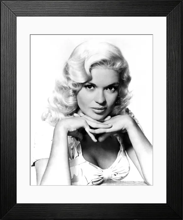 Framed Print : KISS THEM FOR ME, Jayne Mansfield, 1957, TM and Copyright 20th Century-Fox Film Corp. All Rights Reserved