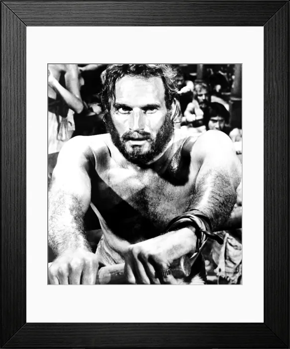 Framed Print : BEN-HUR, Charlton Heston, 1959 Framed Print : BEN-HUR, Charlton Heston, 1959