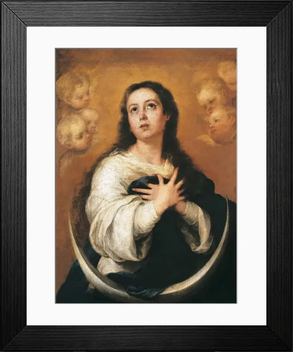 Framed Print : MURILLO, Bartolom Esteban (1617-1682). The Conception. ca. 1660 - ca. 1670. Oil on canvas. SPAIN. Madrid. Prado Museum. AISA / Everett Collection**US SALES ONLY** Framed Print : MURILLO, Bartolom Esteban (1617-1682). The Conception. ca. 1660 - ca. 1670. Oil on canvas. SPAIN. Madrid. Prado Museum. AISA / Everett Collection**US SALES ONLY**