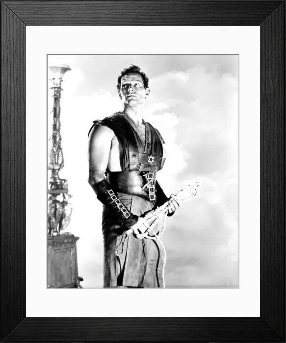 Framed Print : BEN-HUR, Charlton Heston, 1959