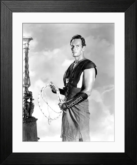 Framed Print : BEN-HUR, Charlton Heston, 1959