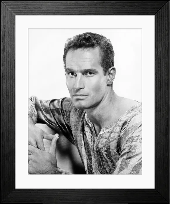 Framed Print : BEN-HUR, Charlton Heston, 1959