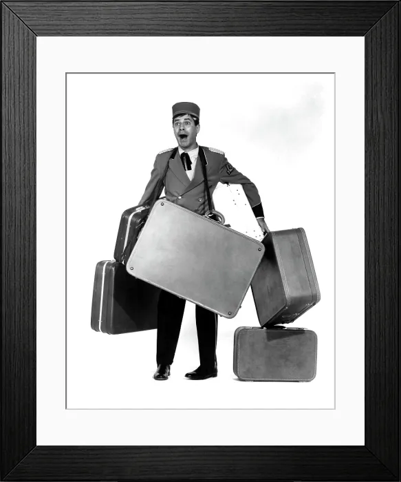 Framed Print : THE BELLBOY, Jerry Lewis, 1960 Framed Print : THE BELLBOY, Jerry Lewis, 1960