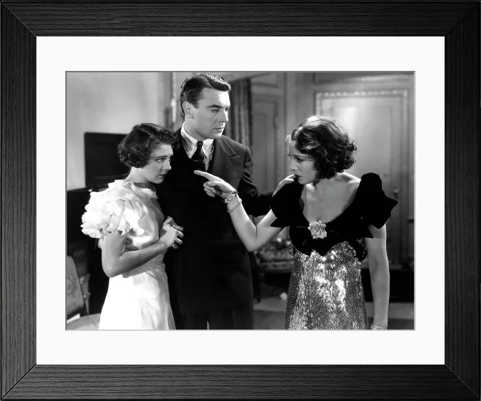 Framed Print : 42ND STREET, Ruby Keeler, George Brent, Bebe Daniels, 1933