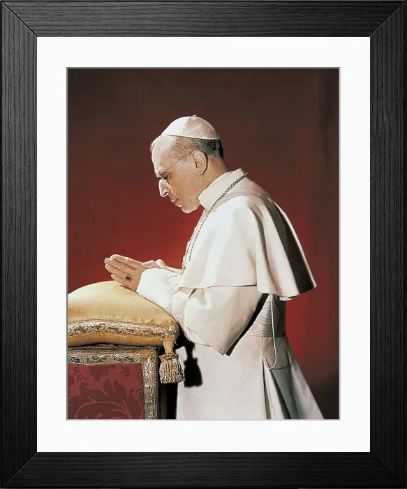 Framed Print : PIUS XII (1878-1958). AISA / Everett Collection**US SALES ONLY** Framed Print : PIUS XII (1878-1958). AISA / Everett Collection**US SALES ONLY**