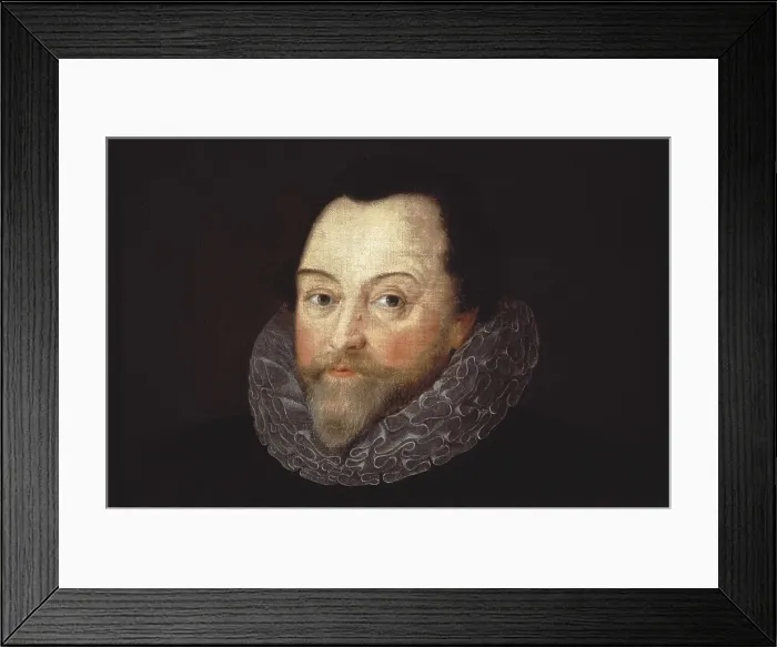 Framed Print : Drake, Sir Francis (1540-1596). Painting. AISA / Everett Collection**US SALES ONLY**
