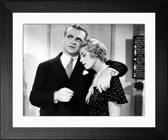 Framed Print : FOOTLIGHT PARADE, from left: James Cagney, Joan Blondell, 1933 Framed Print : FOOTLIGHT PARADE, from left: James Cagney, Joan Blondell, 1933
