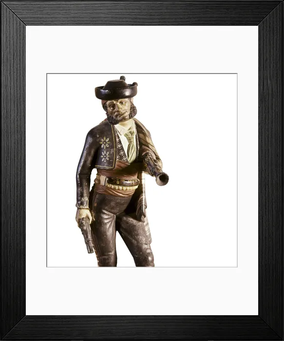 Framed Print : Spanish bandit (19th c.). SPAIN. Madrid. National Museum of Decorative Arts. AISA / Everett Collection**US SALES ONLY**