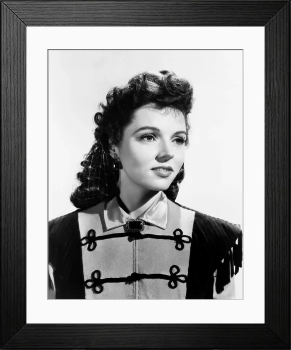 Framed Print : THE KANSAN, Jane Wyatt, 1943