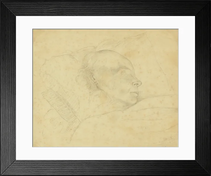 Framed Print : John Quincy Adams (1767-1848), in a drawing made while he was dying in the Rotunda of the Capitol Framed Print : John Quincy Adams (1767-1848), in a drawing made while he was dying in the Rotunda of the Capitol