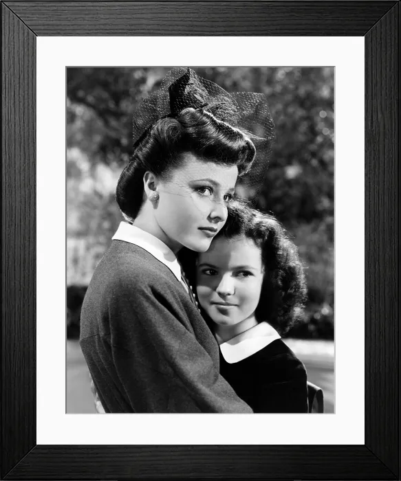 Framed Print : KATHLEEN, from left, Laraine Day, Shirley Temple, 1941