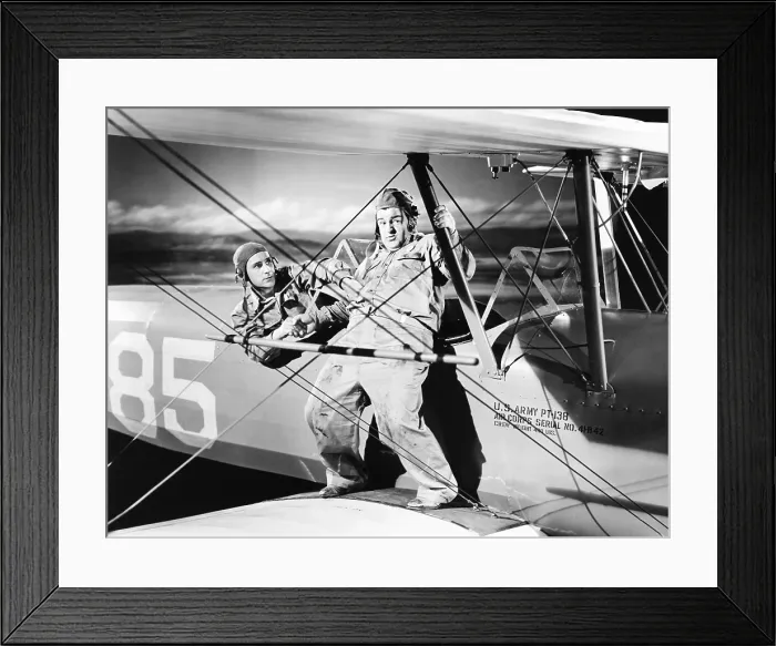 Framed Print : KEEP EM FLYING, from left: Bud Abbott, Lou Costello, 1941