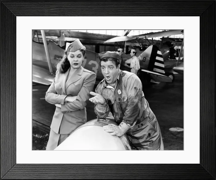 Framed Print : KEEP EM FLYING, from left, Martha Raye, Lou Costello, 1941 Framed Print : KEEP EM FLYING, from left, Martha Raye, Lou Costello, 1941