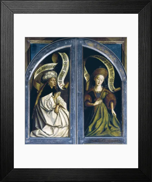 Framed Print : EYCK, Jan van (1390-1441); EYCK, Hubert van (1370-1426). The Ghent Altarpiece or Adoration of the Mystic Lamb. 1425-1432. BELGIUM. Ghent. Saint Bavo Cathedral Framed Print : EYCK, Jan van (1390-1441); EYCK, Hubert van (1370-1426). The Ghent Altarpiece or Adoration of the Mystic Lamb. 1425-1432. BELGIUM. Ghent. Saint Bavo Cathedral