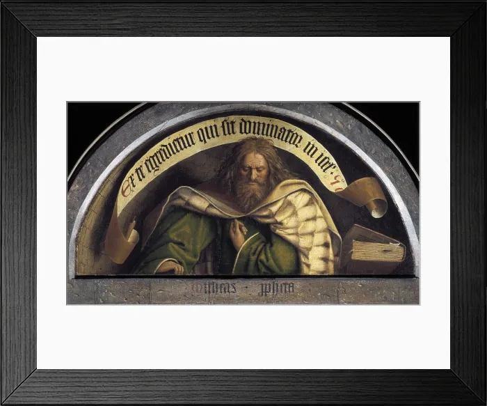 Framed Print : EYCK, Jan van (1390-1441); EYCK, Hubert van (1370-1426). The Ghent Altarpiece or Adoration of the Mystic Lamb. 1425-1432. BELGIUM. Ghent. Saint Bavo Cathedral Framed Print : EYCK, Jan van (1390-1441); EYCK, Hubert van (1370-1426). The Ghent Altarpiece or Adoration of the Mystic Lamb. 1425-1432. BELGIUM. Ghent. Saint Bavo Cathedral