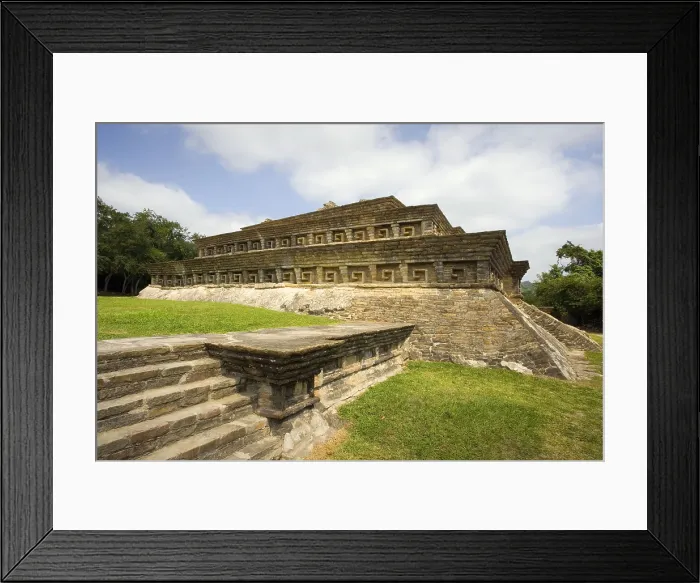 Framed Print : MEXICO. VERACRUZ. El Tajn. El Tajin Chico. Building 1. Totonacan art. RAGA / AISA / Everett Collection (190080)**US SALES ONLY** Framed Print : MEXICO. VERACRUZ. El Tajn. El Tajin Chico. Building 1. Totonacan art. RAGA / AISA / Everett Collection (190080)**US SALES ONLY**