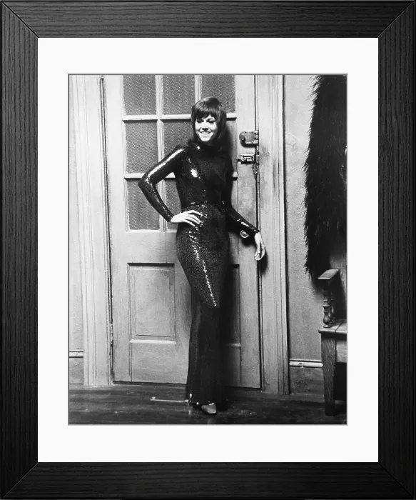 Framed Print : KLUTE, Jane Fonda, 1971