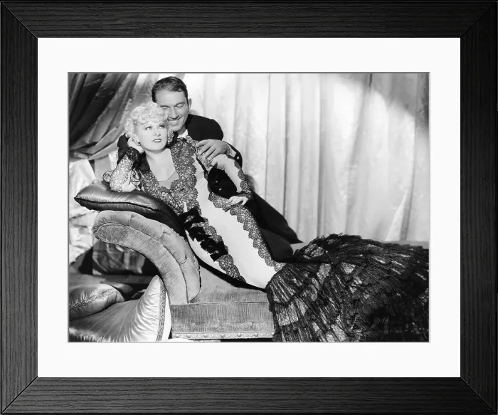 Framed Print : KLONDIKE ANNIE, from left, Mae West, Victor McLaglen, 1936