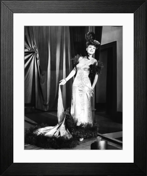Framed Print : KLONDIKE KATE, Ann Savage, 1944