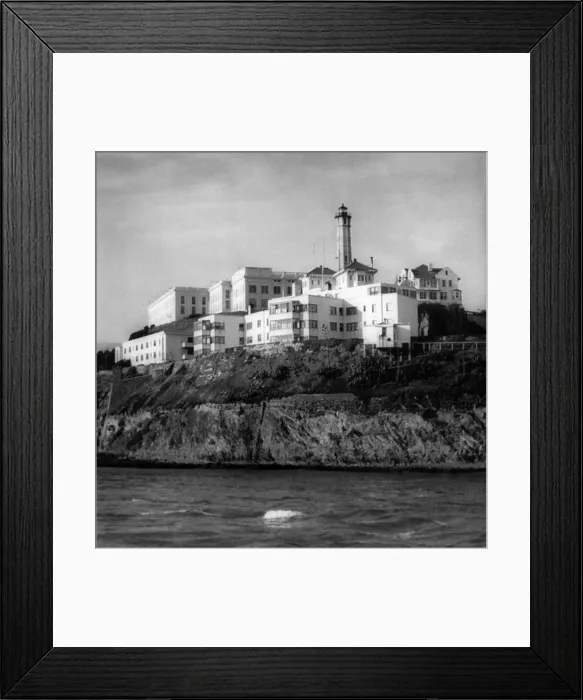 Framed Print : Alcatraz Island, 1955.. Courtesy: CSU Archives  /  Everett Collection