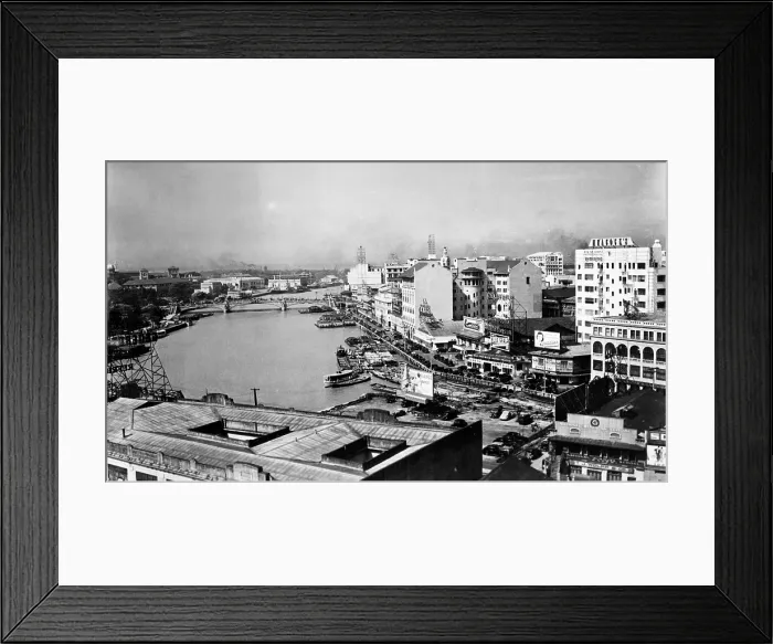Framed Print : Manila, Philippines, 1941. Courtesy: CSU Archives / Everett Collection