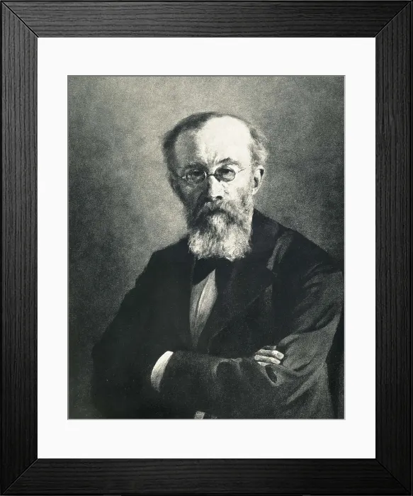 Framed Print : WUNDT, Wilhelm (1832-1920). AISA / Everett Collection**US SALES ONLY**