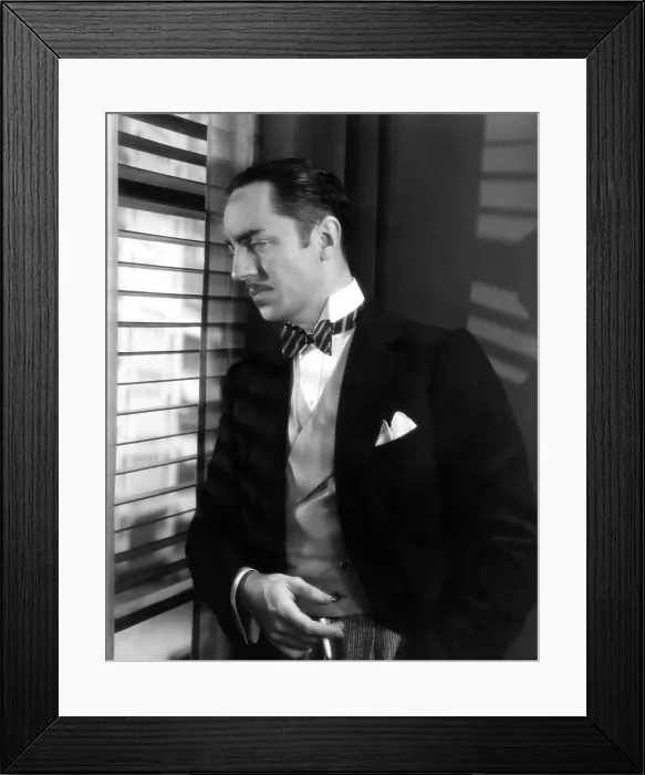 Framed Print : THE BENSON MURDER CASE, William Powell, 1930