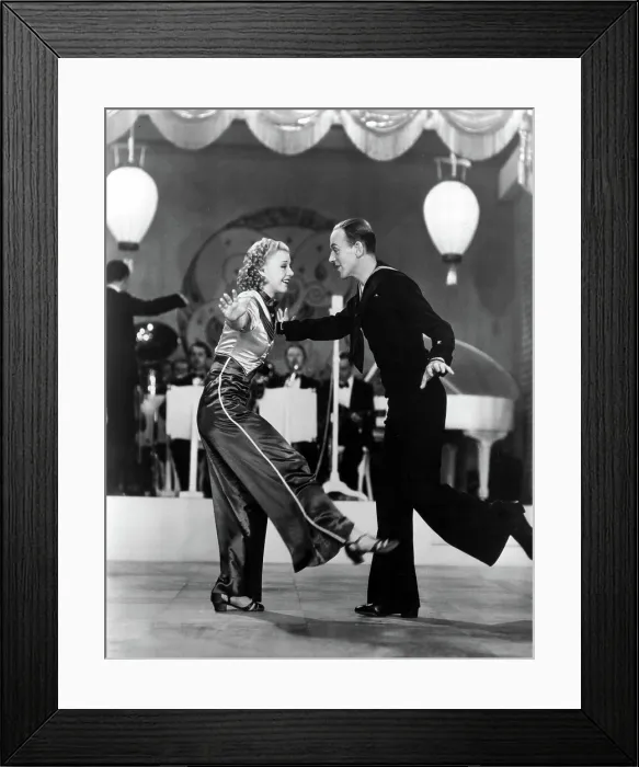 Framed Print : FOLLOW THE FLEET, Ginger Rogers, Fred Astaire, 1936
