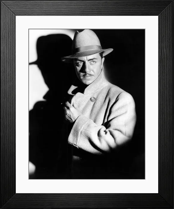 Framed Print : THE BENSON MURDER CASE, William Powell, 1930